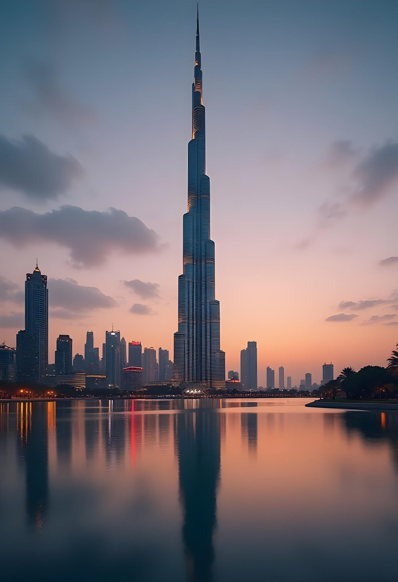 Dubai Horizon – Stille Größe im Abendlicht