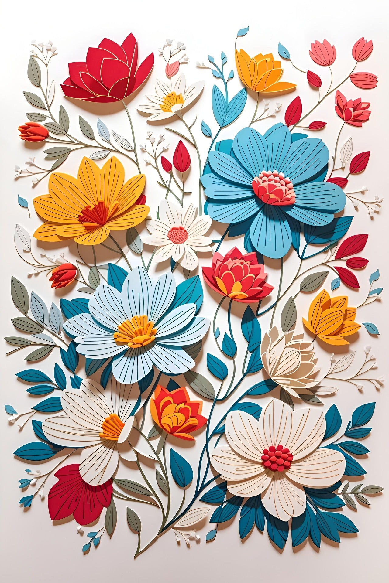 Paper Flora – Die Leichtigkeit von Blüten