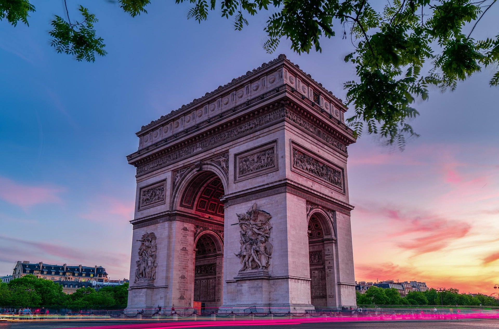 Parisian Sunset – Der Triumph des Lichts