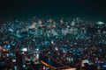 Midnight Metropolis Pulsierendes Lichtermeer